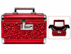 Glass Makeup box with mirror XL