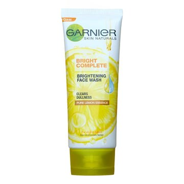 Garnier Bright Complete Brightening Face Wash 100ml (Imported)