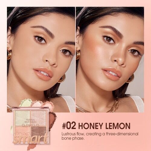 O.TWO.O Highlighter Blush Palette