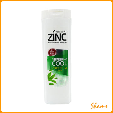 Zinc Anti-Dandruff Refreshing Cool Shampoo, 340ml imported