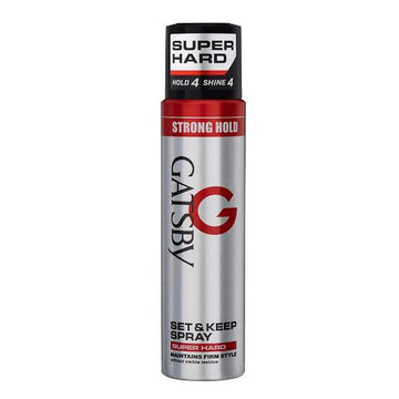 Gatsby Super Hard Set And Keep Hair Spray 250ML