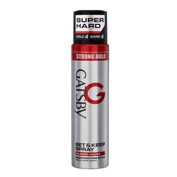 Gatsby Super Hard Set And Keep Hair Spray 250ML