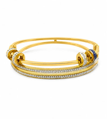 Stainless steel openable Kara bracelet in fine Quality
