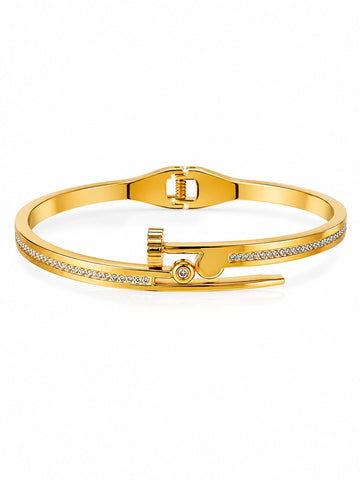 Stainless steel openable Kara bracelet in fine Quality