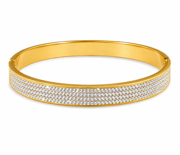 Stainless steel openable Kara bracelet in fine Quality