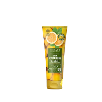 Vibrant Beauty Lemon Cleanser 200ml | Oil Control & Brightening | For Oily & Dull Skin