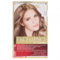 Loreal Paris Excellence Creme 7.3 Golden Blonde Hair Color