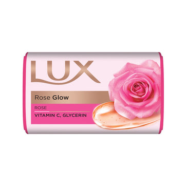 Lux Rose Glow Vitamin E + Glycerin Soap Bar, 128g