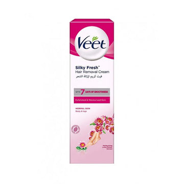 Veet Silky Fresh Hair Removal Cream Body & Lags For Normal Skin